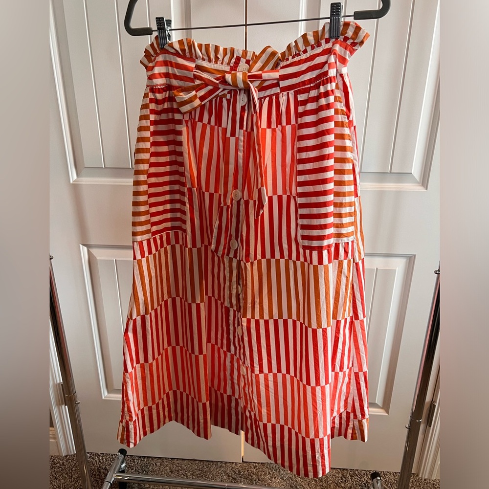 Target, Who What Wear button skirt with tie belt